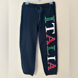 Brand New! Vintage ITALIA Sweatpants Size Medium